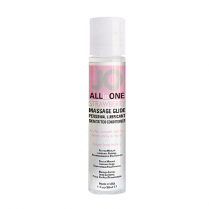 Jo All In One Massage Glide Strawberry 1oz